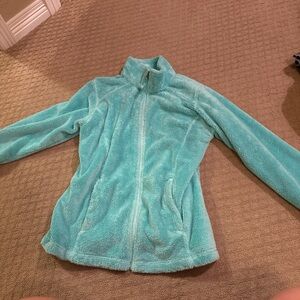 The North Face Light Blue Fleece Jacket